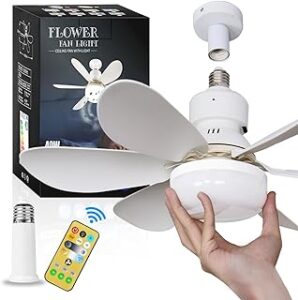 Lámpara ventilador de techo