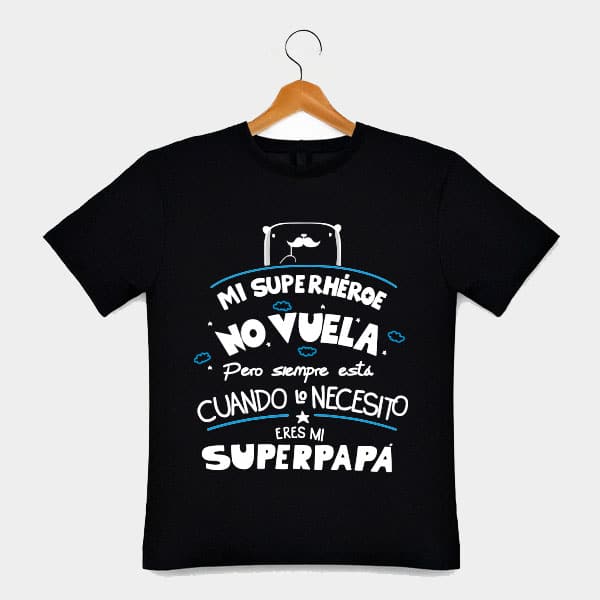 Playera Papá Oso – Mi Súper Papá Siempre Está