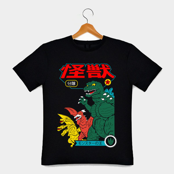 Playera Godzilla Retro