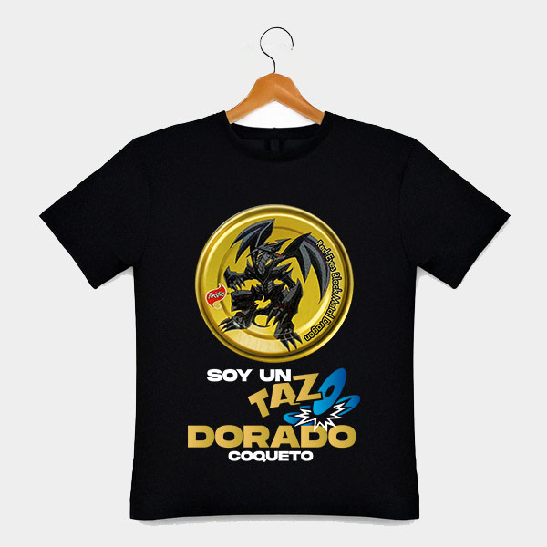 Playera Tazo Dorado