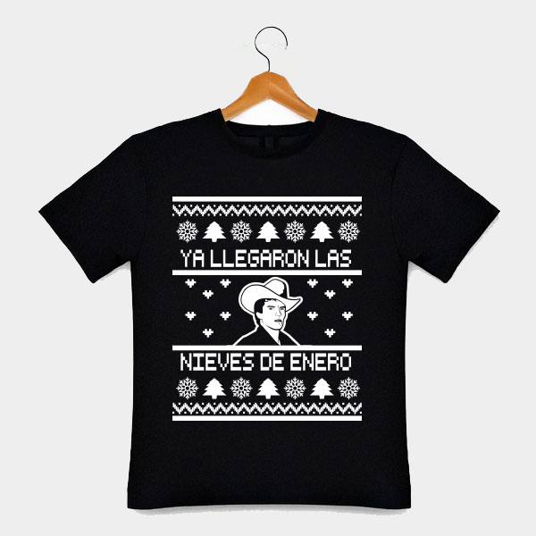 Playera Chalino Sánchez de Navidad