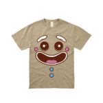 Playera Cara de Galleta de Jengibre