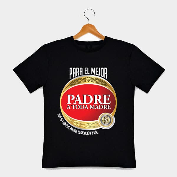 Playera Papá Cervezas – Padre a Toda Madre